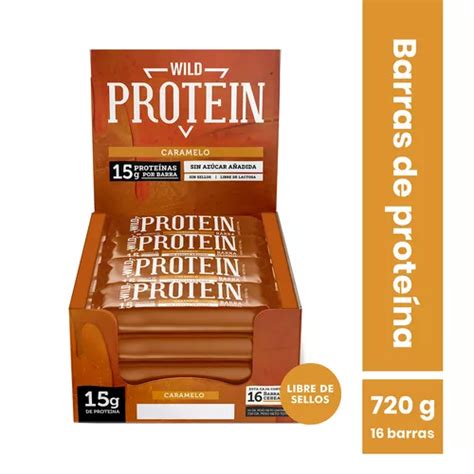 Barra Proteina Wild Protein Caramelo Caja X