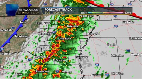 Arkansas Storm Team Forecast: Thunderstorms, possibly severe this ...