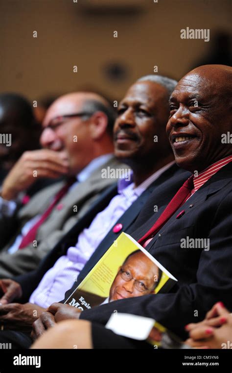 JOHANNESBURG, SOUTH AFRICA: Tokyo Sexwale, Mathews Phosa and Trevor