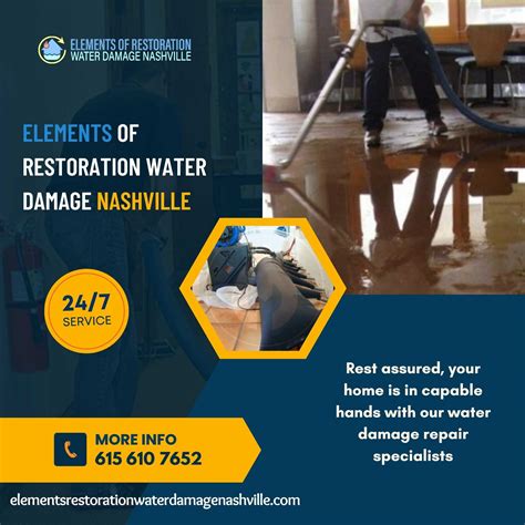 Elements - 🌊Our experienced team ensures a hassle-free water damage