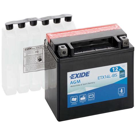 Batterie Moto V Exide Bike Agm Ah A Vente En Ligne