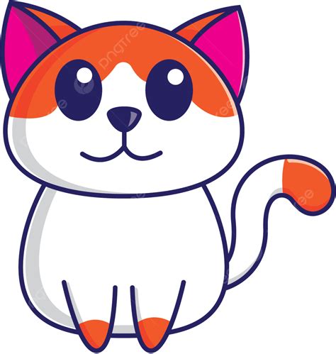 kartun kucing lucu kartun kucing kucing kartun png  vektor