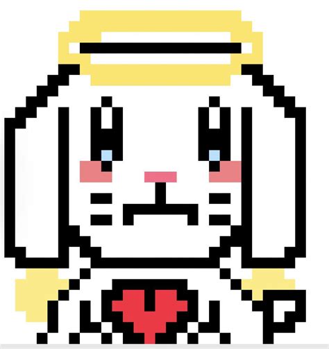 Angel Bunny Rpixelart