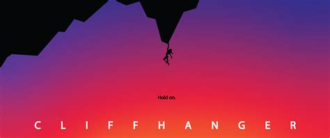 Cliffhanger Wallpaper 4k 2024 Movies Gradient Background