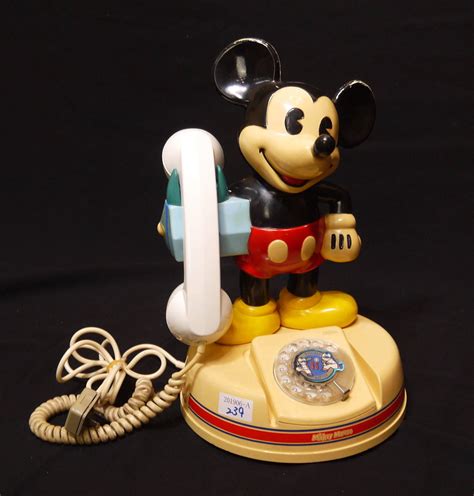 神田通信 Kanda ミッキー電話機 Dk 641 レトロ アンティーク ミッキーマウス Mickey Mouse 現状品 201906