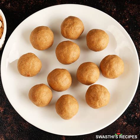 Peanut Ladoo Recipe Swasthis Recipes