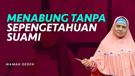 Inilah Perempuan Yang Berhasil Dalam Menyimpan Keuangan Rumah Mamah