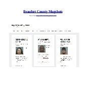 Beaufort county mugshots