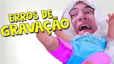 MELHORES ERROS DE GRAVAÇÃO I Falaidearo YouTube