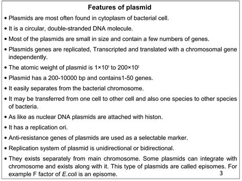 Plasmids | PPT