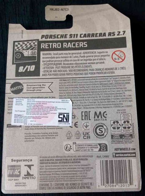 Jual Hot Wheels Porsche Carrera Rs Retro Racers Orange Di Seller Royaleksander