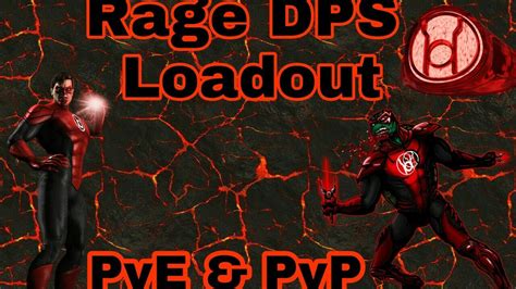 Dcuo Rage Dps Loadout Pvp After Revamp Youtube