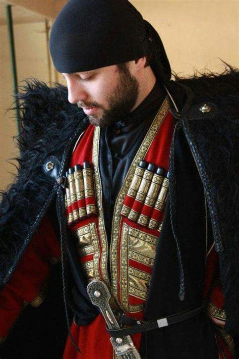 Circassian Costume Tribal Folk Costume Folk Clothing Historical Clothing Caucasian Clothes