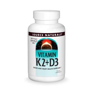Source Naturals Vitamin K2 + D3