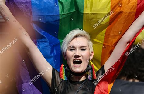Supporter Member Lgbt Lesbian Gay Bisexual Editorial Stock Photo Stock Image Shutterstock