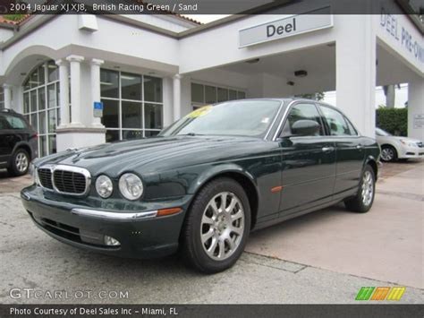 British Racing Green 2004 Jaguar Xj Xj8 Sand Interior Gtcarlot