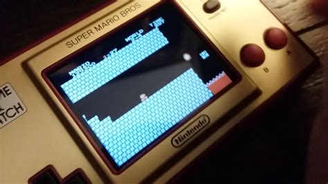 Super Mario Bros 35th Anniversary Game And Watch Hotpocket500 Youtube