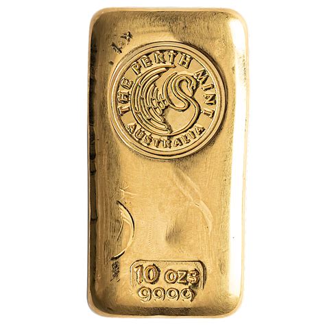 Buy 10 Oz Perth Mint Cast Gold Bullion Bar