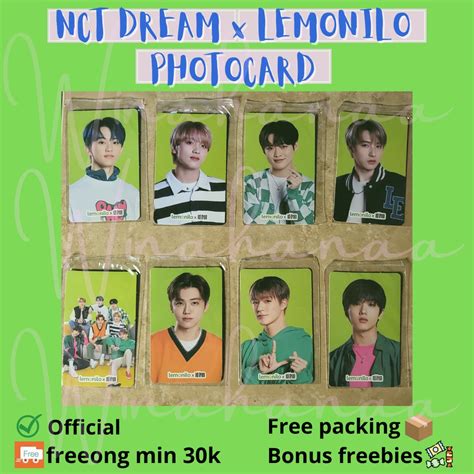 Jual Promo Pc Nct Dream Lemonilo Official Gratis Packing Freebies