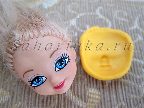 Самодельные молды лиц для работы с сахарной мастикой — САХАРИНКА