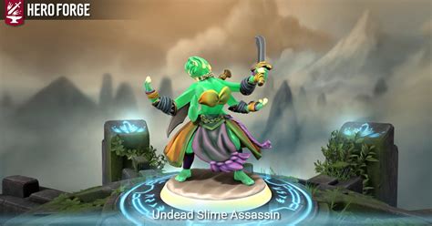 Undead Slime Assassin Made With Hero Forge
