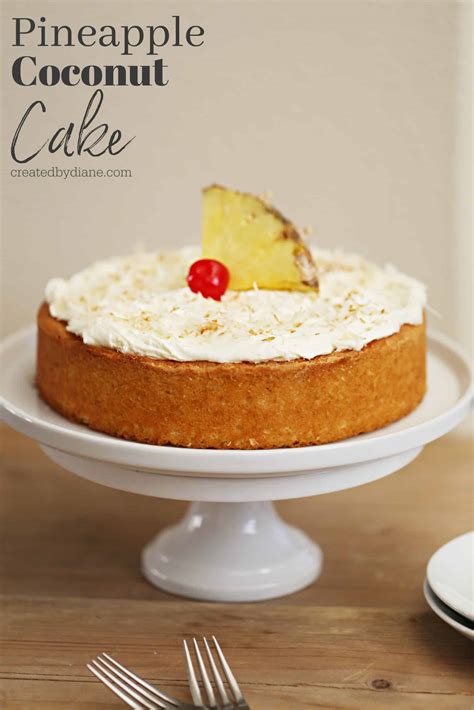 Easy Pineapple Coconut Cake Recipe