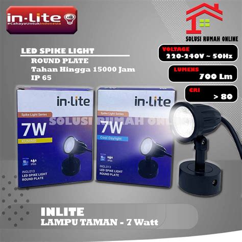 Jual Lampu Taman Led Inlite Ingl W Led Spike Light In Lite