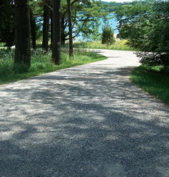 Oil Stone Driveway In Suffolk County Long Island Paving