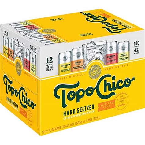 Topo Chico Margarita Variety Pack Pack Oz Cans Creekside Beer