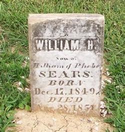 William H Sears M Morial Find A Grave