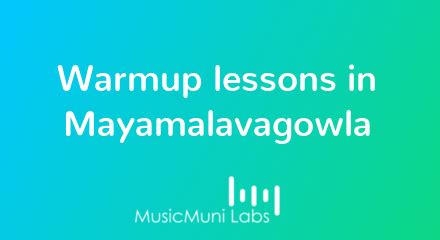 Carnatic Music Lessons: Carnatic Vocal for Beginners - Riyaz