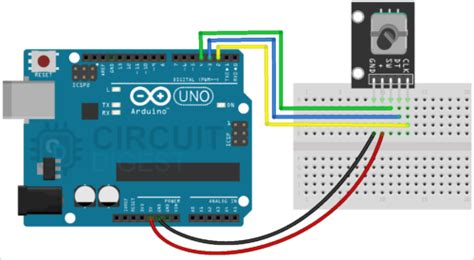 Подключение к Arduino инкрементального энкодера и принципы его работы ...