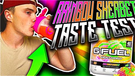 Does The Rainbow Sherbet Gamma Taste Good Is Rainbow Sherbet Gfuel