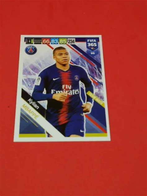 Kylian Mbappe Karte Panini Psg Karte Eur Picclick De