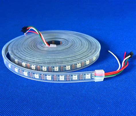 M Leds M Dc V Addressable Sk Led Pixel Strip Waterproof In