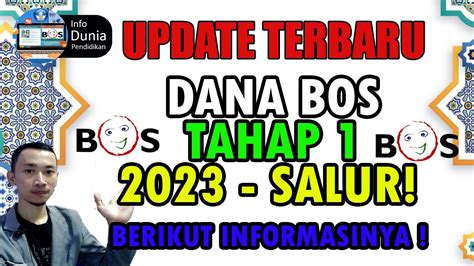 Update Terbaru Dana Bos Bosp Bop Tahap 1 2023 Youtube