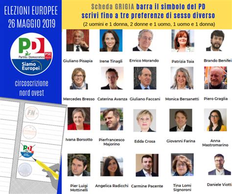 I Candidati Del PD Alle Europee PD Bergamo