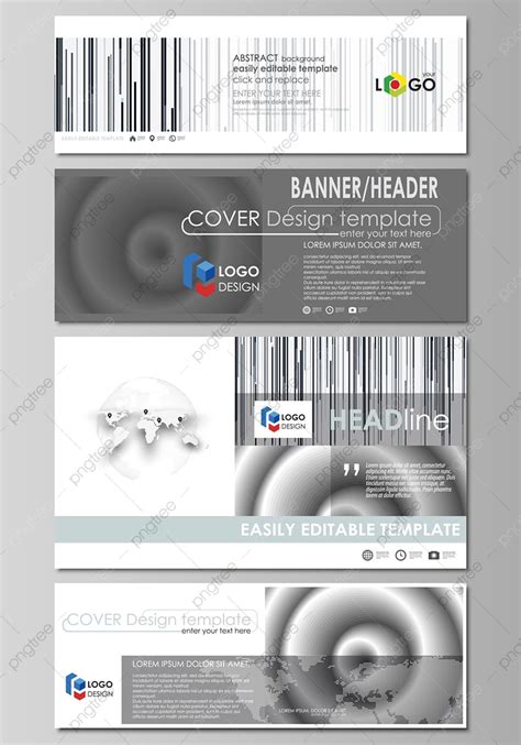 Social Media And Email Headers Set Template Download On Pngtree