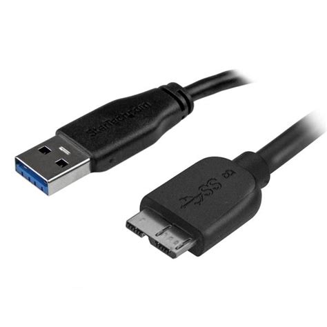 Slim SuperSpeed USB 3.0 A to Micro B Cable | USB 3.0 Cables | StarTech.com