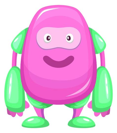 Милый розовый робот Футуристическая забавная детская игрушка | Премиум ...