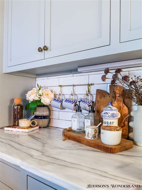 Three Fun, Beautiful and Functional Ways to Style A Coffee Bar ...