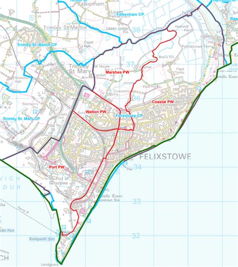 Wards - Felixstowe Town Council