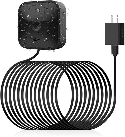 Amazon LANMU Weatherproof Power Cable Compatible With Blink