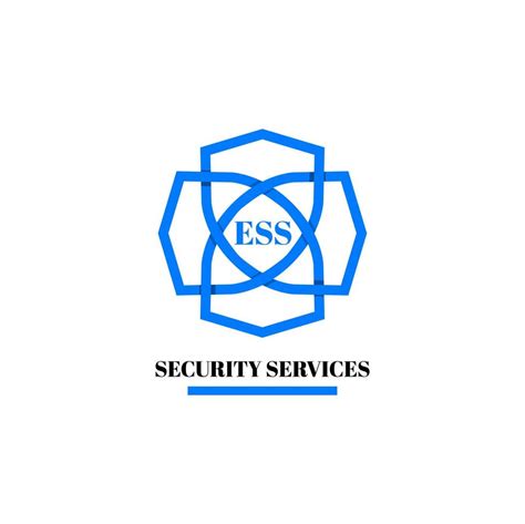 unity of four shield security logo. ess security logo using shields shape. 19598933 Vector Art ...