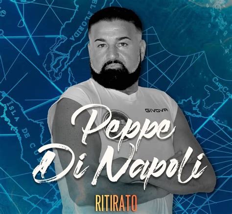 Isola Dei Famosi Peppe Di Napoli Si Ritira Dal Gioco