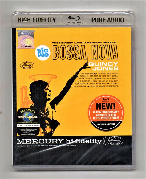 Quincy Jones Big Band Bossa Nova Ultra High Quality Audio High Fidelity Pure Audio Blu Ray