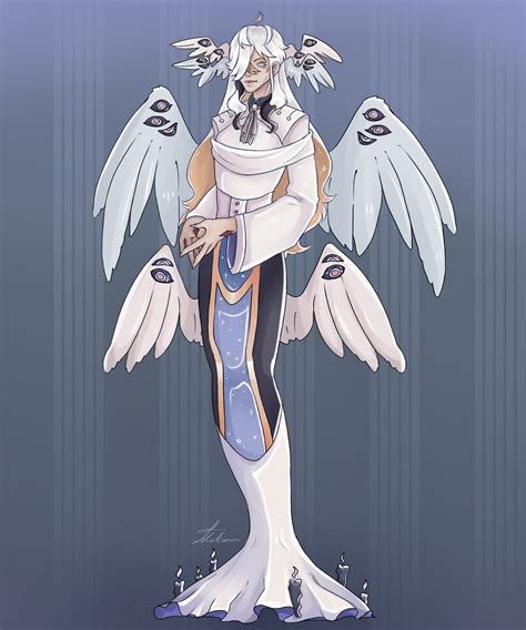 Angel Fantasy Digital Oc Drawing Bible