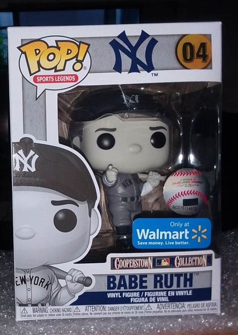 Funko Pop Babe Ruth Sports Legends Walmart Exclusive Cooperstown Collection Lot EBay
