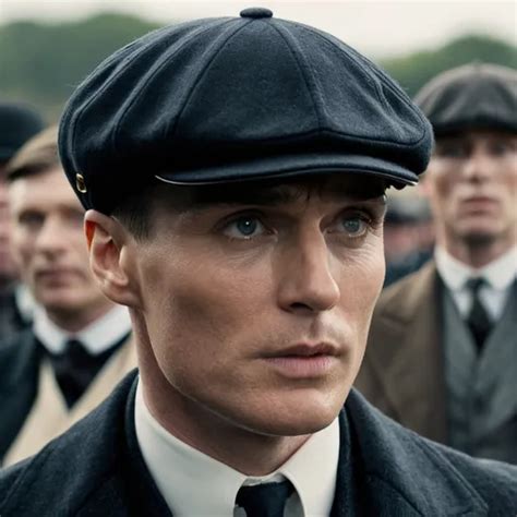 A Close Up Shot Of Cillian Murphy As Tommy Shelby F