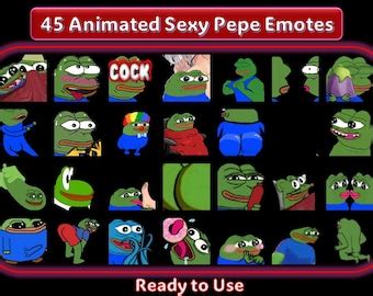 Animated Sexy Emotes Pack NSFW Discord Emotes Adult Mature Kinky Twitch